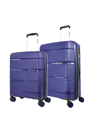 Hard Shell Luggage Lilac / Polypropolene (PP) PC 4014MC LILAC Pierre Cardin Normandy Hard Shell Medium and Cabin Bundle 2-Piece Set in Lilac
