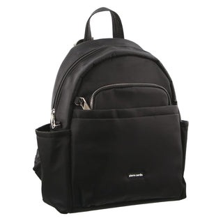 Backpack Black / Nylon PC 2418 BLK Pierre Cardin Nylon Anti-Theft Backpack in Black