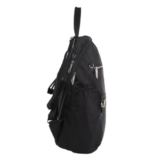 Backpack Black / Nylon PC 2891 BLK Pierre Cardin Nylon Anti-Theft Backpack in Black