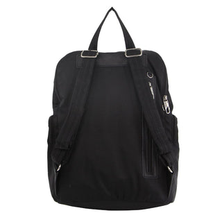 Backpack Black / Nylon PC 2891 BLK Pierre Cardin Nylon Anti-Theft Backpack in Black