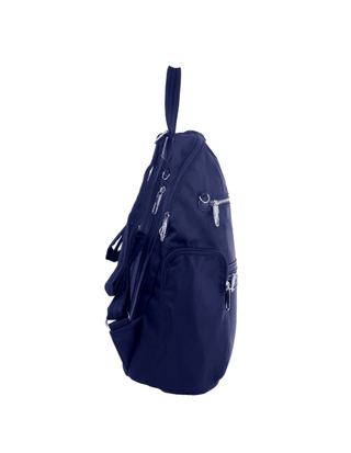 Backpack Navy / Nylon PC 2891 NAVY Pierre Cardin Nylon Anti-Theft Backpack in Navy