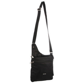 Crossbody bag Black / Nylon PC 2416 BLK Pierre Cardin Nylon Anti-Theft Cross Body Bag in Black