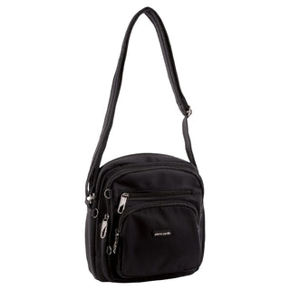 Crossbody bag Black / Nylon PC 2890 BLK Pierre Cardin Nylon Anti-Theft Cross Body Bag in Black