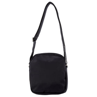 Crossbody bag Black / Nylon PC 2890 BLK Pierre Cardin Nylon Anti-Theft Cross Body Bag in Black