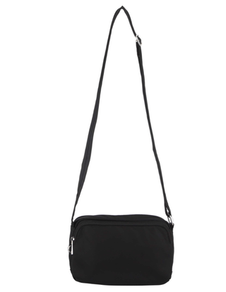 Crossbody bag Black / Nylon PC 3269 BLK Pierre Cardin Nylon Anti-Theft Cross Body Bag in Black