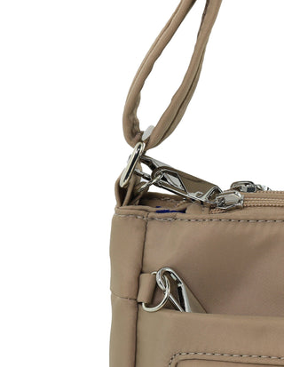 Crossbody bag Camel / Nylon PC 3268 CML Pierre Cardin  Nylon Anti-Theft Cross Body Bag in Camel