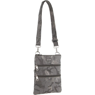 Crossbody bag Grey-Camo / Nylon PC 3157C GREY-CAMO Pierre Cardin Nylon Anti-Theft Cross Body Bag in Grey-Camo