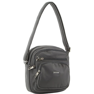 Crossbody bag Grey / Nylon PC 2890 GREY Pierre Cardin Nylon Anti-Theft Cross Body Bag in Grey