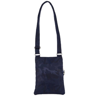 Crossbody bag Navy-Camo / Nylon PC 3157C NAVY-CAMO Pierre Cardin Nylon Anti-Theft Cross Body Bag in Navy-Camo