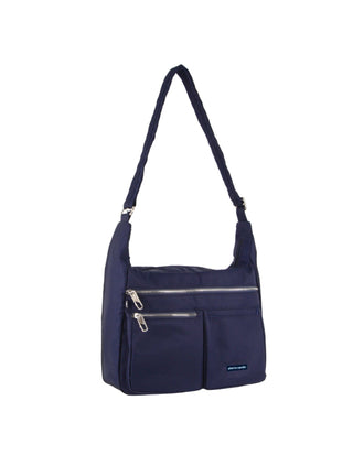 Crossbody bag Navy / Nylon PC 2998 NAVY Pierre Cardin Nylon Anti-Theft Cross Body Bag in Navy