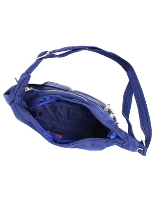 Crossbody bag Navy / Nylon PC 2998 NAVY Pierre Cardin Nylon Anti-Theft Cross Body Bag in Navy