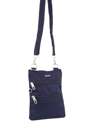 Crossbody Bag Navy / Nylon PC 3157 NAVY Pierre Cardin Nylon Anti-Theft Cross Body Bag in Navy