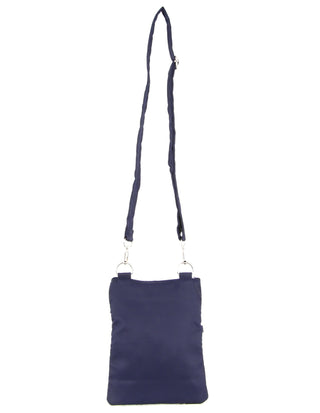 Crossbody Bag Navy / Nylon PC 3157 NAVY Pierre Cardin Nylon Anti-Theft Cross Body Bag in Navy