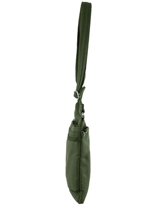 Crossbody bag Olive / Nylon PC 2416 OLIVE Pierre Cardin Nylon Anti-Theft Cross Body Bag in Olive