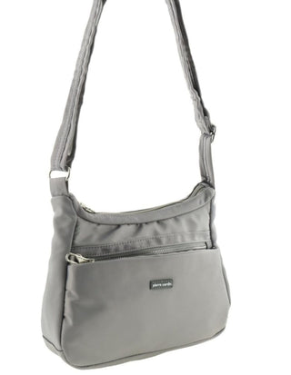 Crossbody bag Taupe / Nylon PC 2642 TAUP Pierre Cardin Nylon Anti-Theft Cross Body Bag in Taupe