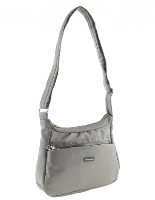 Crossbody bag Taupe / Nylon PC 2642 TAUP Pierre Cardin Nylon Anti-Theft Cross Body Bag in Taupe