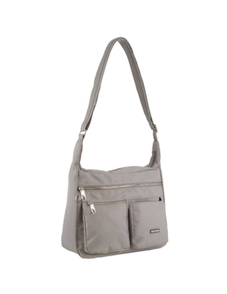 Crossbody bag Taupe / Nylon PC 2998 TAUP Pierre Cardin Nylon Anti-Theft Cross Body Bag in Taupe