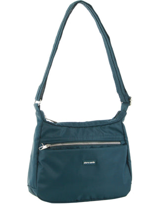 Crossbody bag Teal / Nylon PC 2642 TEAL Pierre Cardin Nylon Anti-Theft Cross Body Bag in Teal