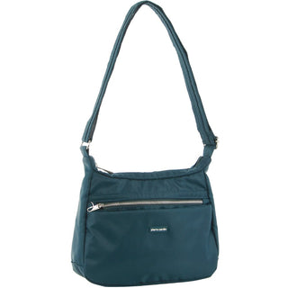 Crossbody bag Teal / Nylon PC 2642 TEAL Pierre Cardin Nylon Anti-Theft Cross Body Bag in Teal