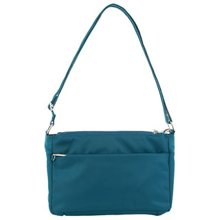 Crossbody bag Turquoise / Nylon PC 3268 TURQ Pierre Cardin  Nylon Anti-Theft Cross Body Bag in Turquoise