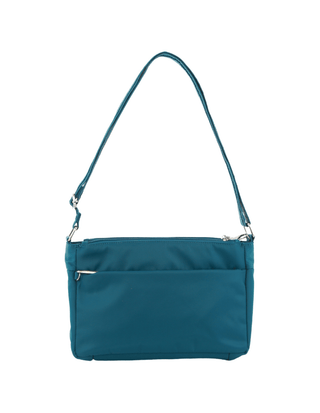 Crossbody bag Turquoise / Nylon PC 3268 TURQ Pierre Cardin  Nylon Anti-Theft Cross Body Bag in Turquoise