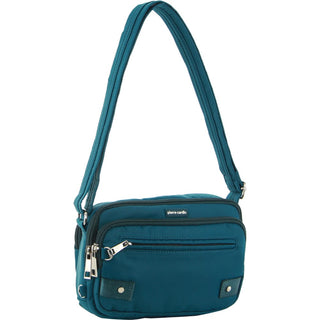 Crossbody bag Turquoise / Nylon PC 3269 TURQ Pierre Cardin Nylon Anti-Theft Cross Body Bag in Turquoise