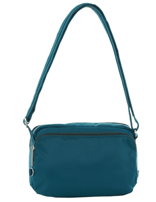 Crossbody bag Turquoise / Nylon PC 3269 TURQ Pierre Cardin Nylon Anti-Theft Cross Body Bag in Turquoise