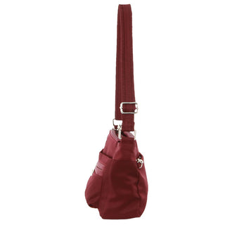 Crossbody bag Wine / Nylon PC 3268 WINE Pierre Cardin  Nylon Anti-Theft Cross Body Bag in Wine