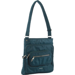 Crossbody bag Teal / Nylon PC 2417 TEAL Pierre Cardin Nylon Anti-Theft Cross Body in Teal