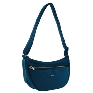 Crossbody bag Turquoise / Nylon PC 3942 TURQ Pierre Cardin Nylon Anti-Theft Crossbody Bag in Turquoise