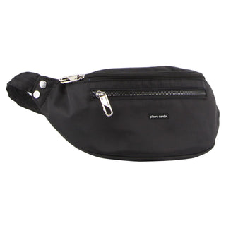 Waist Bag Black / Nylon PC 3178 BLK Pierre Cardin Nylon Anti-Theft Waist Bag in Grey