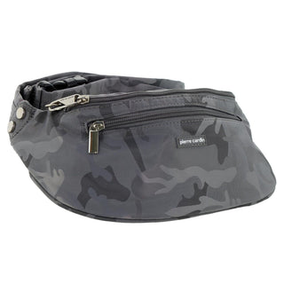 Waist Bag Grey / Nylon PC 3178 GREY Pierre Cardin Nylon Anti-Theft Waist Bag in Grey