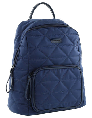 Backpack Navy / Nylon PC 4025 NAVY Pierre Cardin Nylon Geometric Backpack in Navy