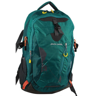 Backpack Green / Ripstop Nylon PC 3850 GRN Pierre Cardin Nylon Travel & Sport Medium Backpack in Green