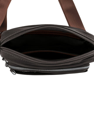 Crossbody bag Black / Nylon PC 4073 BLACK Pierre Cardin RFID Anti-Theft Nylon Crossbody Bag in Black