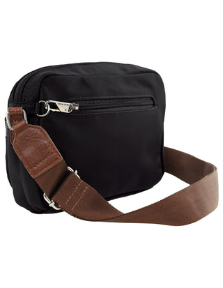 Crossbody bag Black / Nylon PC 4073 BLACK Pierre Cardin RFID Anti-Theft Nylon Crossbody Bag in Black