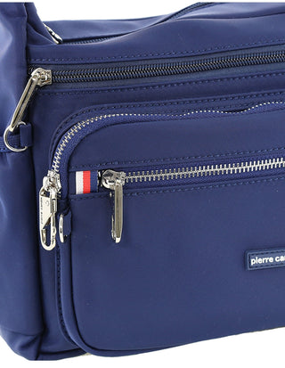 Crossbody bag Navy / Nylon PC 4077 NAVY Pierre Cardin RFID Anti-Theft Nylon Crossbody in Navy
