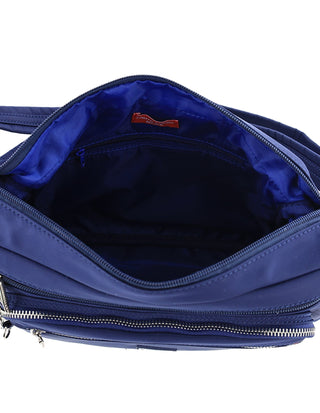 Crossbody bag Navy / Nylon PC 4077 NAVY Pierre Cardin RFID Anti-Theft Nylon Crossbody in Navy