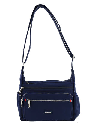 Crossbody bag Navy / Nylon PC 4077 NAVY Pierre Cardin RFID Anti-Theft Nylon Crossbody in Navy