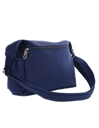 Crossbody bag Navy / Nylon PC 4077 NAVY Pierre Cardin RFID Anti-Theft Nylon Crossbody in Navy