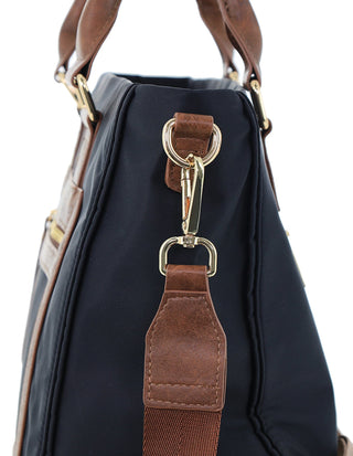 Crossbody bag Black / Nylon PC 4076 BLACK Pierre Cardin RFID Anti-Theft Nylon Mini Tote with Crossbody in Black