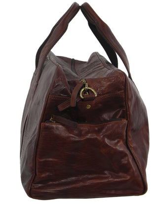 Overnight Bag Chestnut / Leather PC 2825 CHES Pierre Cardin Rustic Leather Business/Overnight Bag in Chestnut