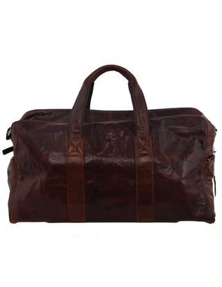 Overnight Bag Chestnut / Leather PC 2825 CHES Pierre Cardin Rustic Leather Business/Overnight Bag in Chestnut