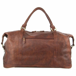 Overnight Bag Chocolate / Leather PC 3134 CHOC Pierre Cardin Rustic Leather Business/Overnight Bag in Chocolate