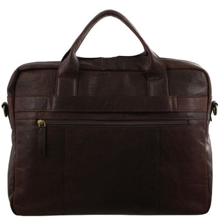 Laptop & Business bags Chestnut / Leather PC 2807 CHES Pierre Cardin Rustic Leather Computer Bag in Chestnut