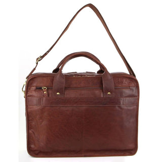 Laptop & Business bags Chestnut / Leather PC 3135 CHES Pierre Cardin Rustic Leather Computer Bag in Chestnut