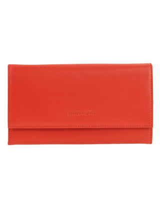 BI-Fold Wallet Orange / Leather PC 8785 ORA Pierre Cardin Rustic Leather Ladies Wallet in Orange