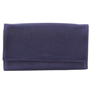 Leather Wallet Purple / Leather PC 8785 PRPL Pierre Cardin Rustic Leather Ladies Wallet in Purple