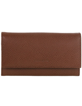BI-Fold Wallet Tan / Leather PC 8785 TAN Pierre Cardin Rustic Leather Ladies Wallet in Tan