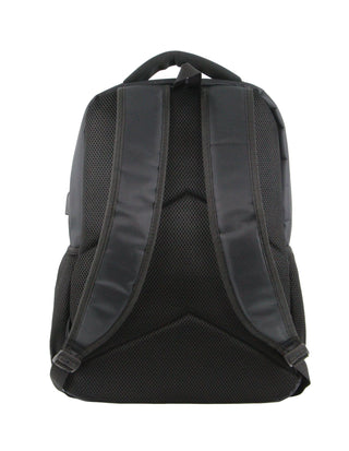 Backpack Black PC 3627 BLK Pierre Cardin Travel & Business Backpack with Built-in USB Port in Black